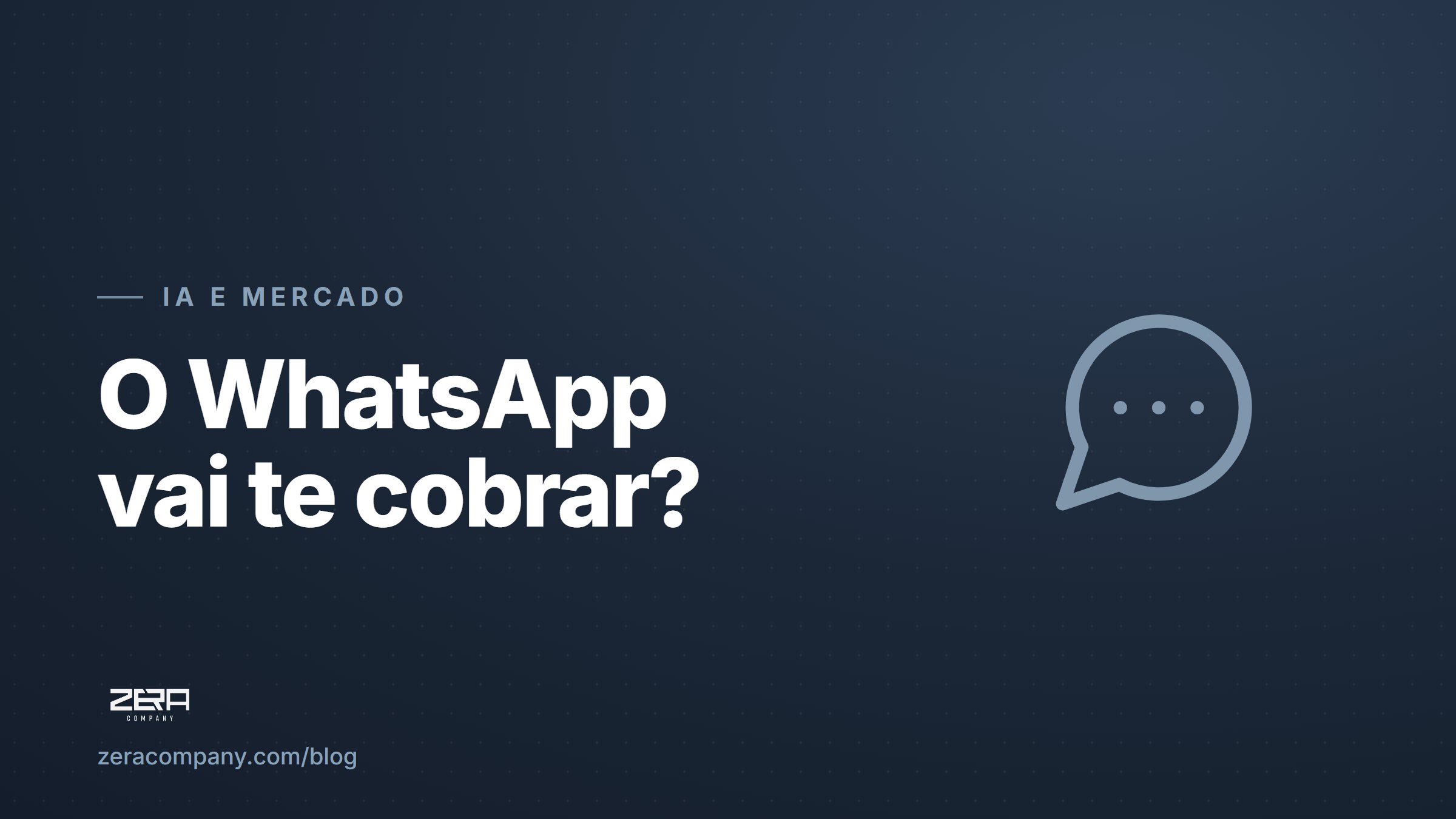 O WhatsApp vai te cobrar? O que mudou de verdade na cobrança e como blindar a sua empresa
