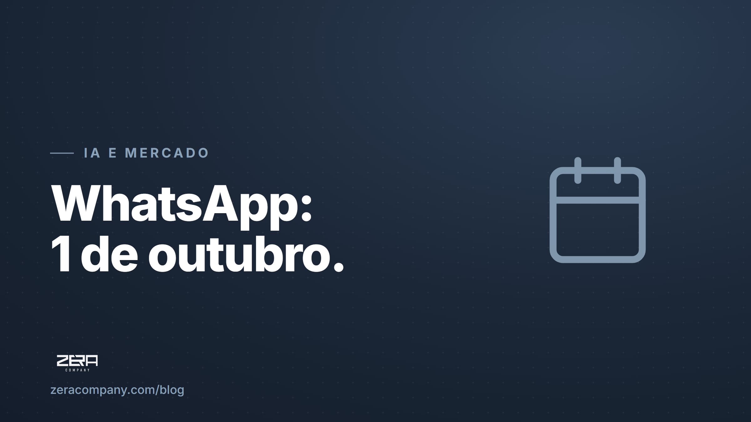 WhatsApp em 1 de outubro: você passa a pagar para responder, e ganha 1.000 mensagens por mês