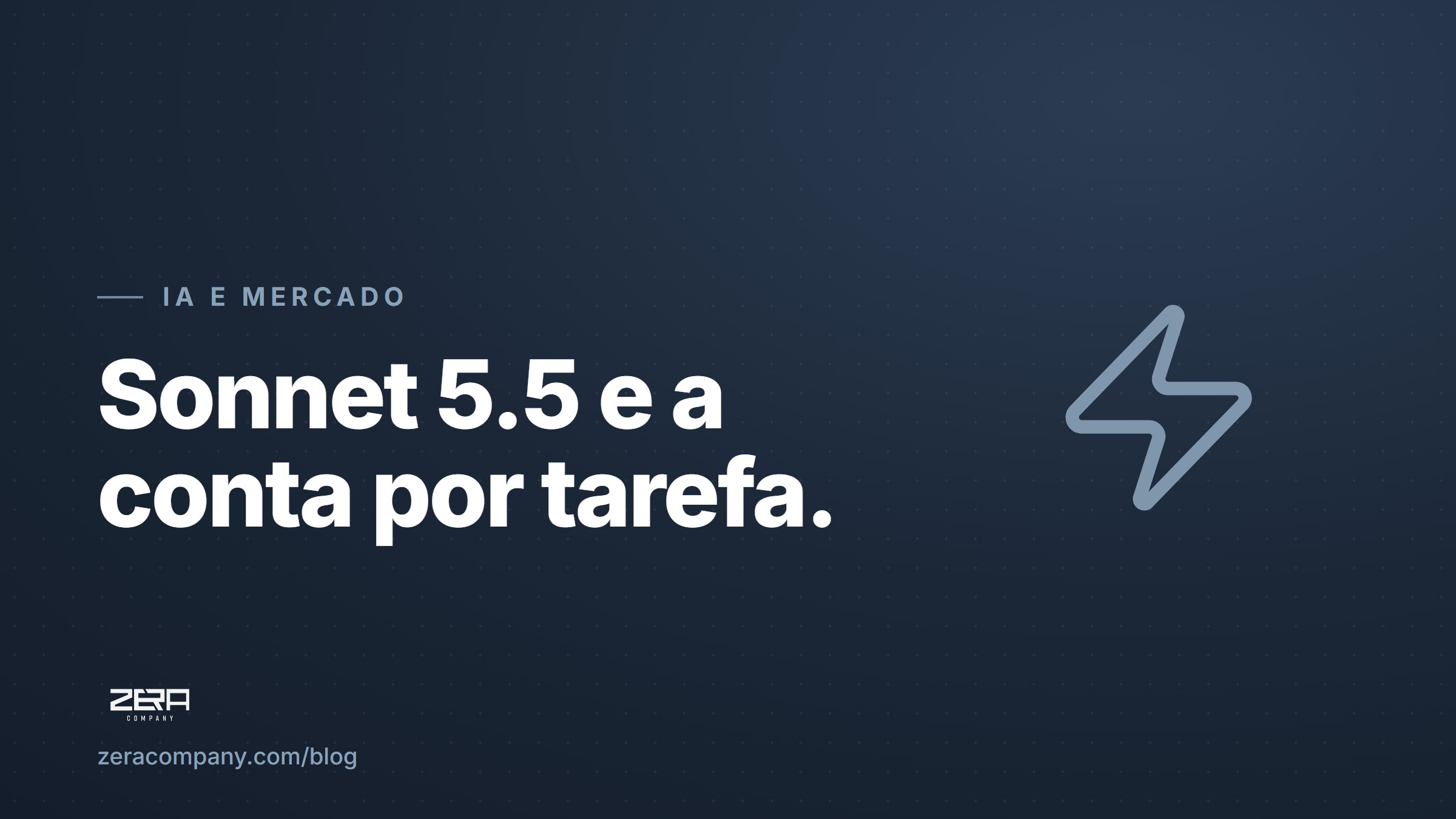 Claude Sonnet 5.5 chegou: o preço de tabela não mudou, mas a conta por tarefa caiu